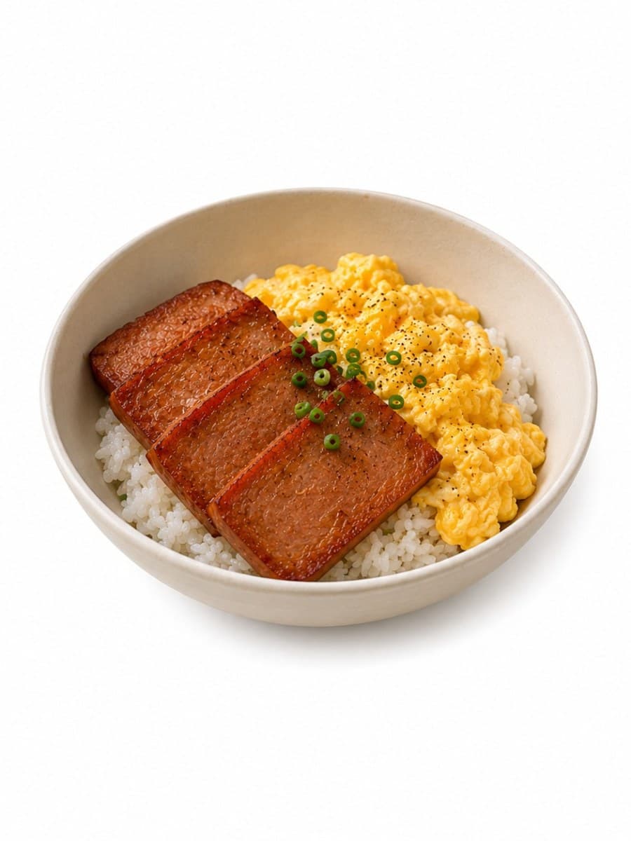 Spam and Egg Ricebowl