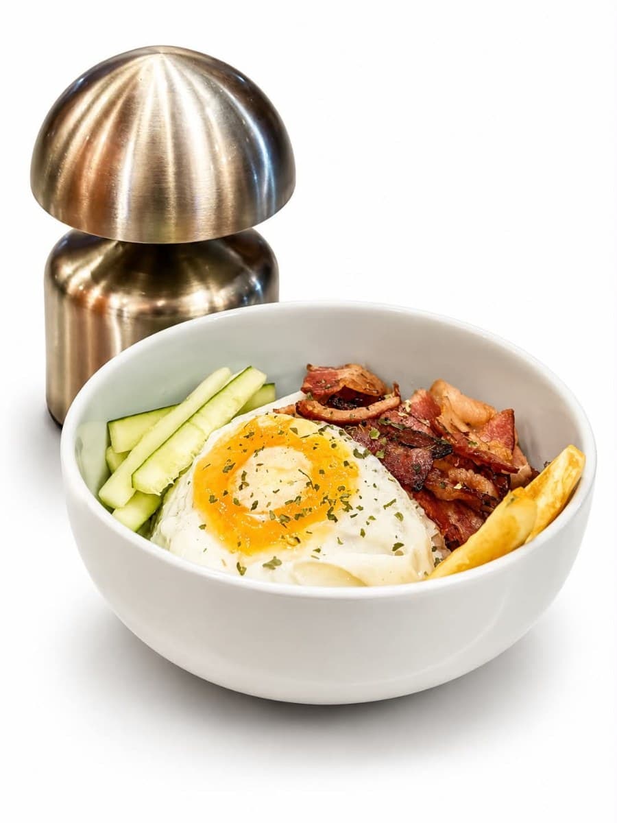 Bacon and Egg Ricebowl